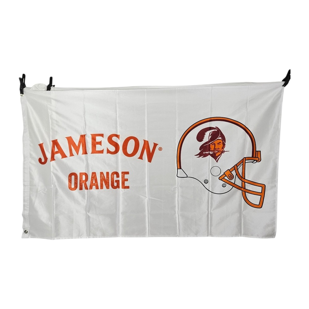 New Tampa Bay Buccaneers Jameson Flag NFL Retro Logo